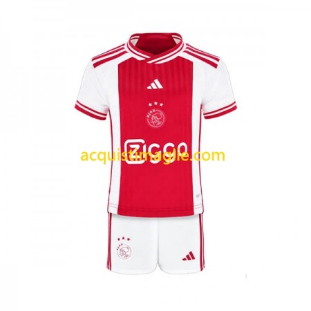 Divisa di Calcio Ajax Amsterdam Bambino Prima 2023/2024